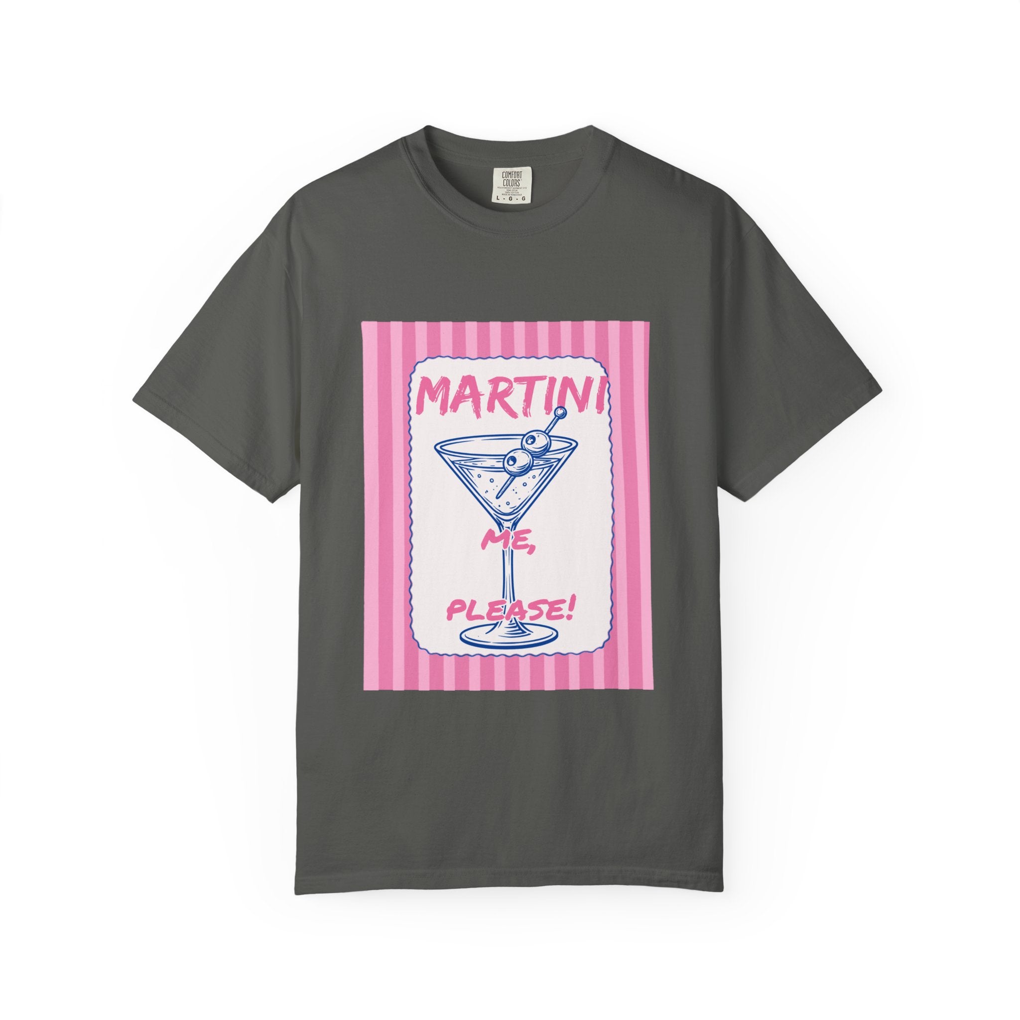Martini Me Please Retro T-Shirt