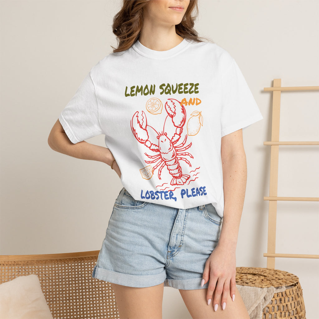 Lobster Please Lemon Squeeze Tee
