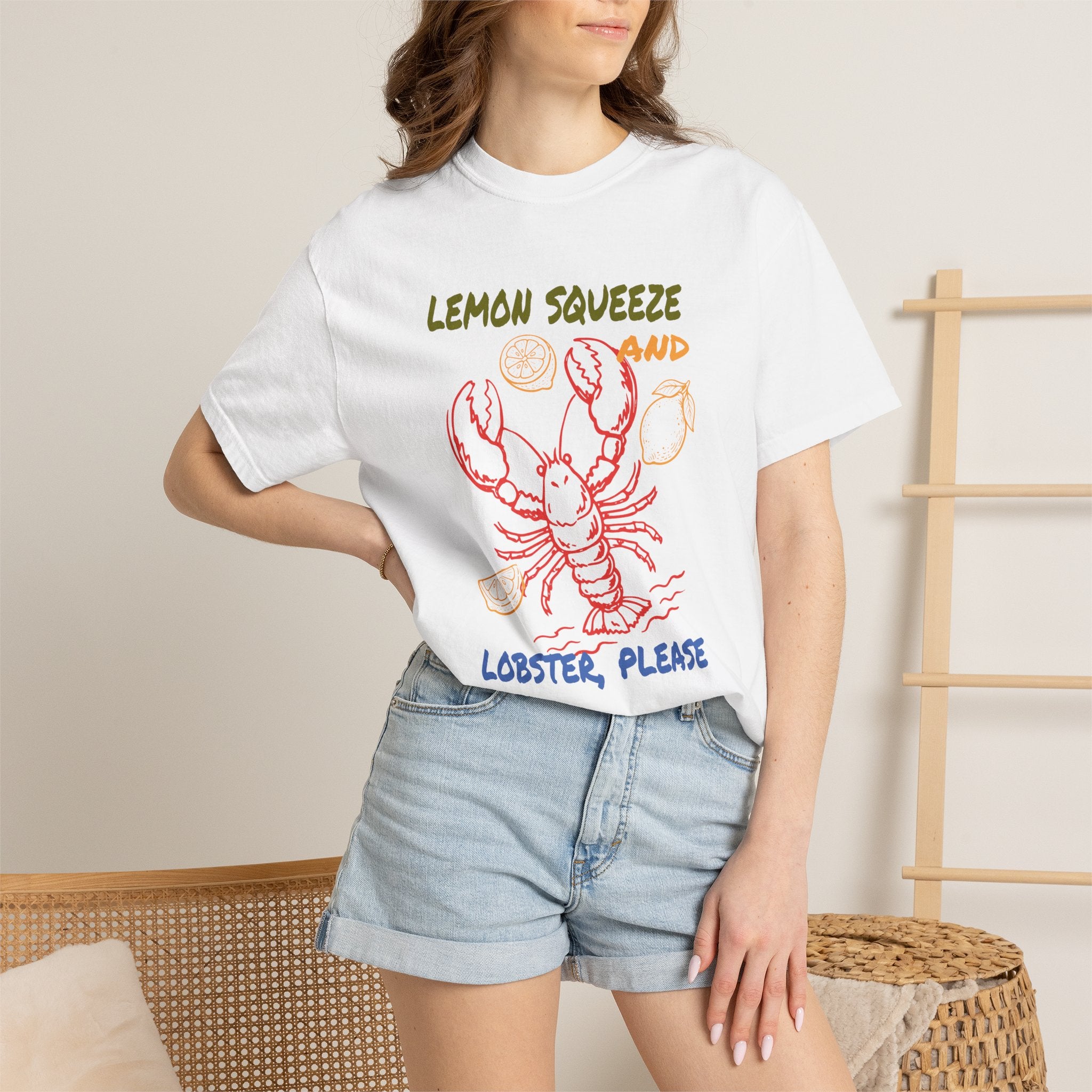 Lobster Please Lemon Squeeze Tee