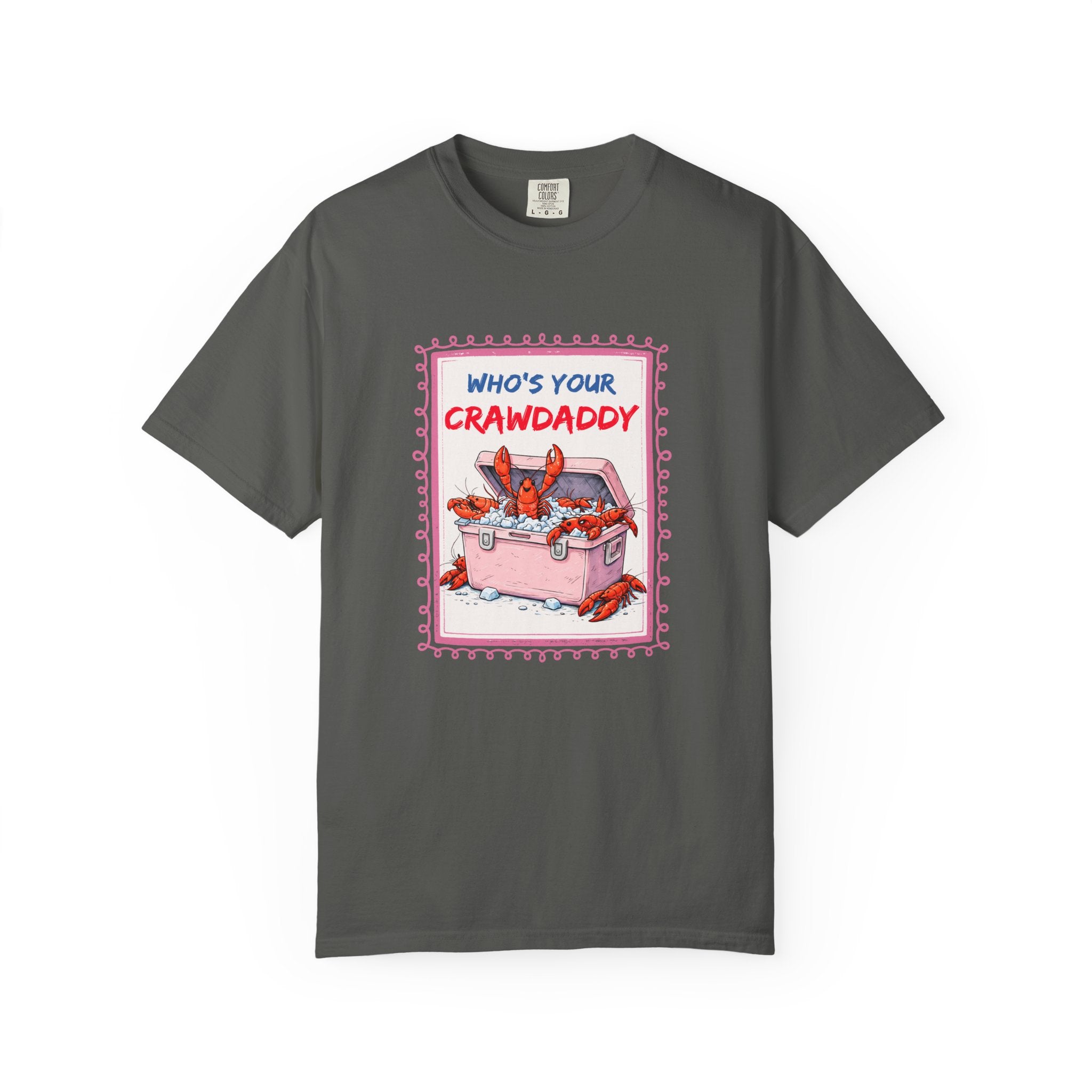 Crawdaddy Cooler T-Shirt — "Who’s Your Crawdaddy" Seafood Festival Tee