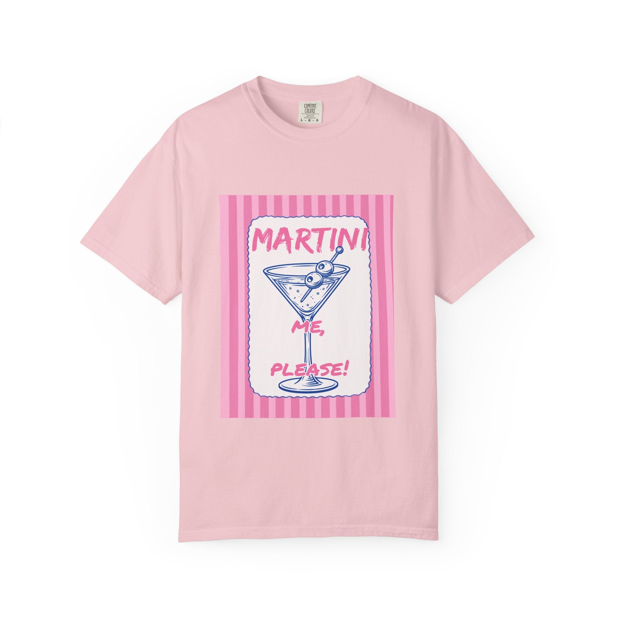 Martini Me Please Retro T-Shirt