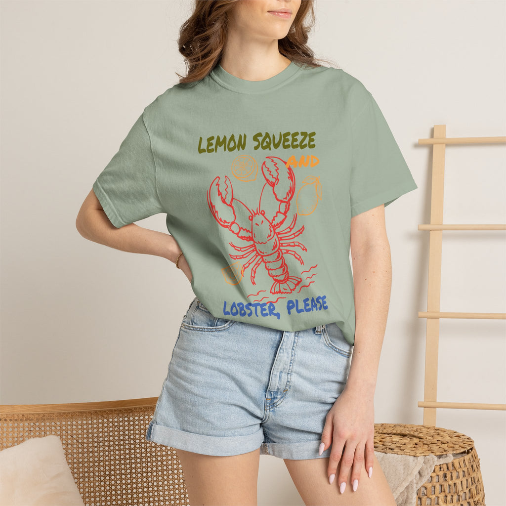 Lobster Please Lemon Squeeze Tee
