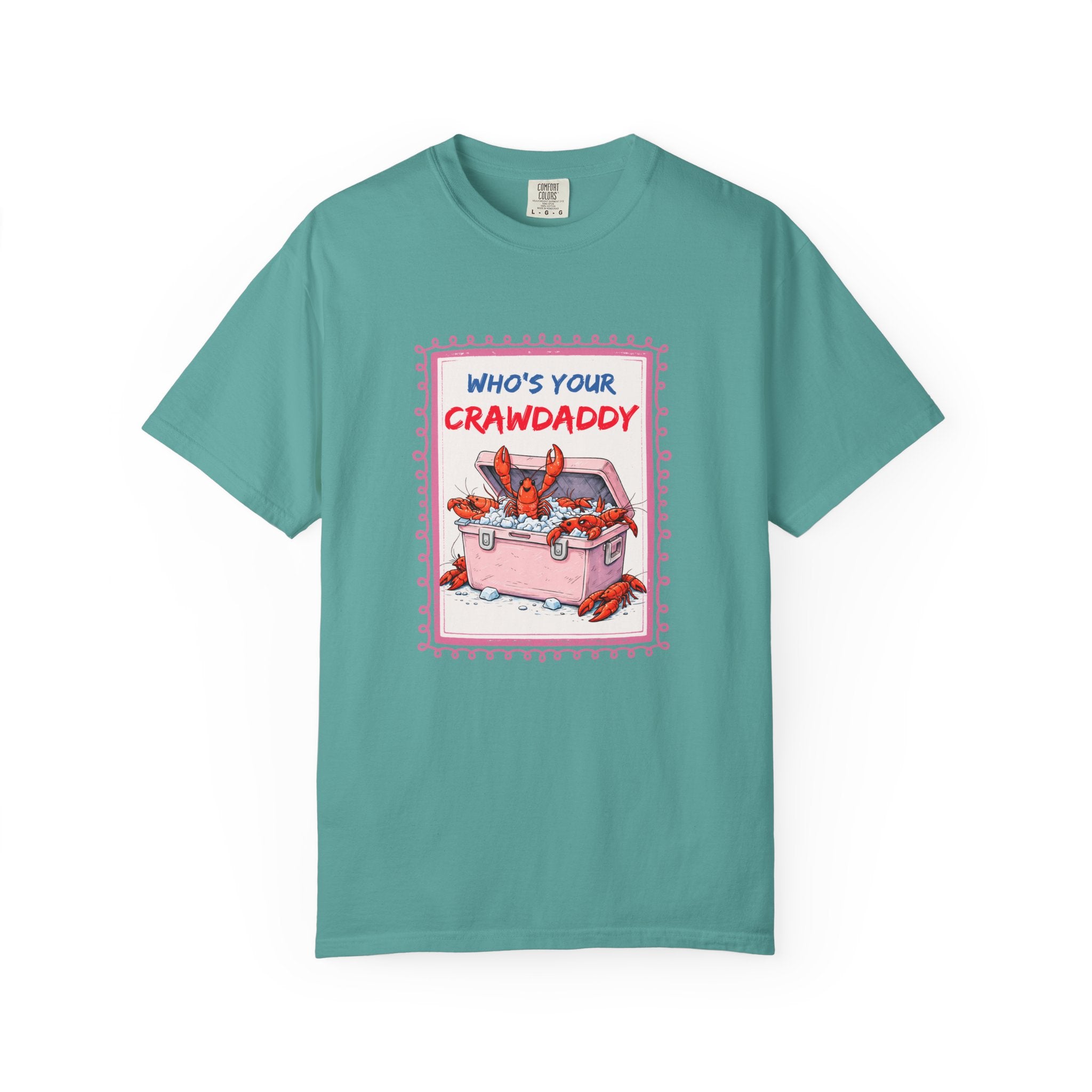 Crawdaddy Cooler T-Shirt — "Who’s Your Crawdaddy" Seafood Festival Tee