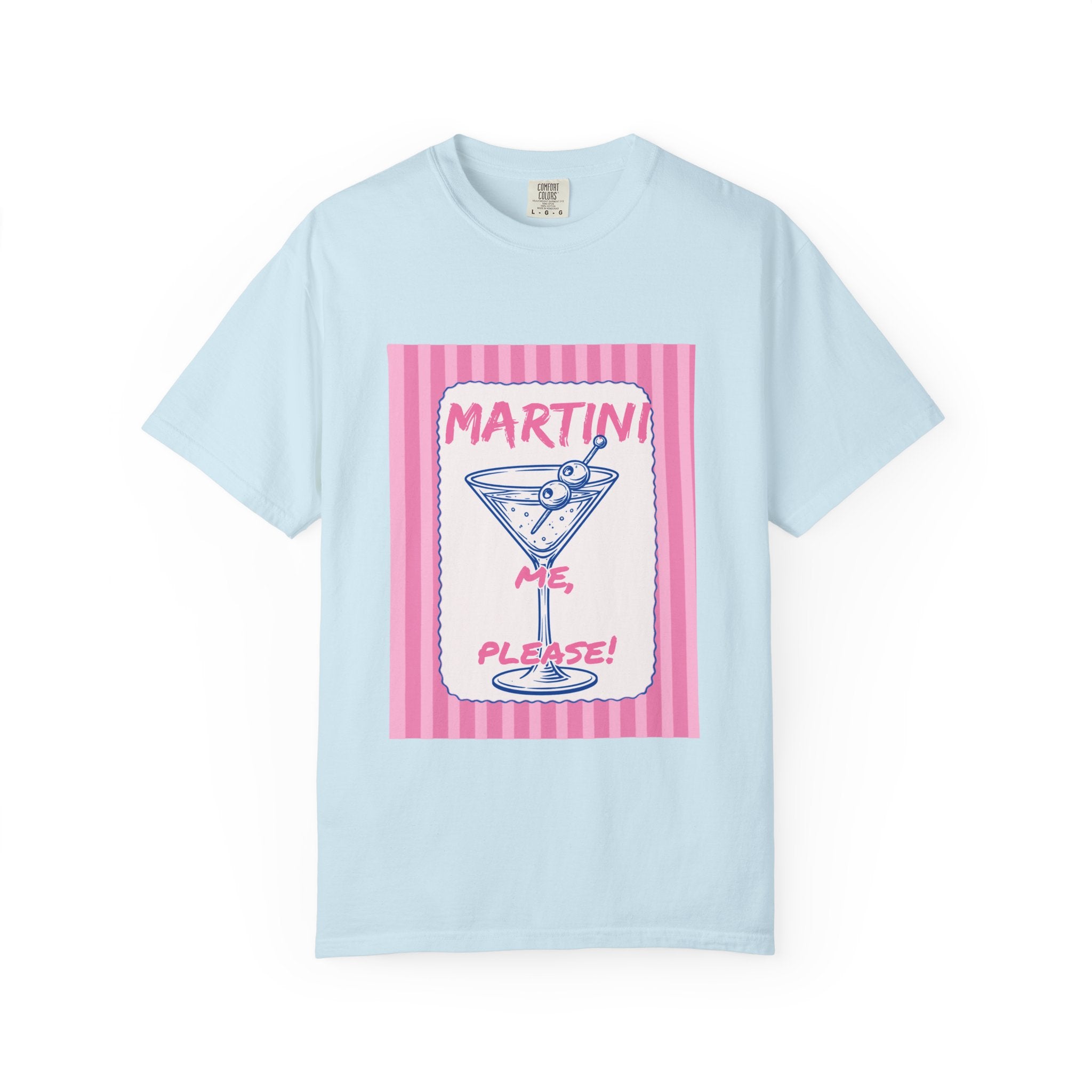 Martini Me Please Retro T-Shirt