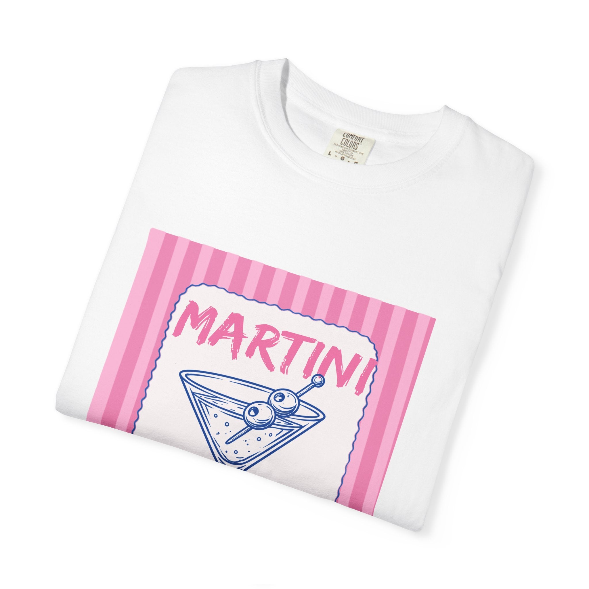Martini Me Please Retro T-Shirt