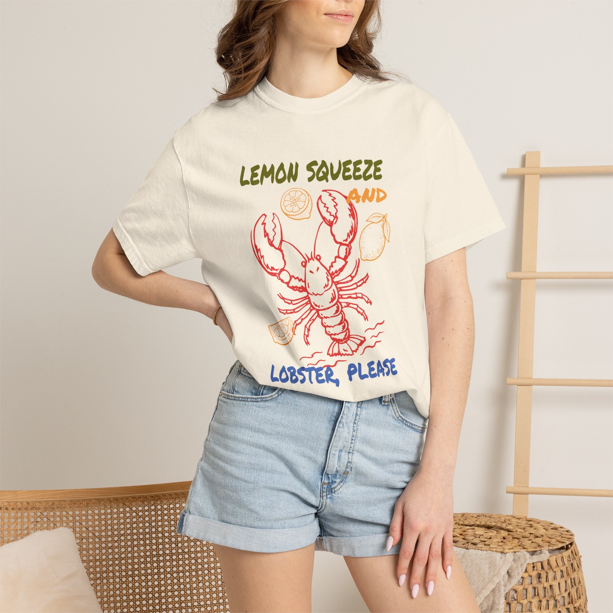 Lobster Please Lemon Squeeze Tee