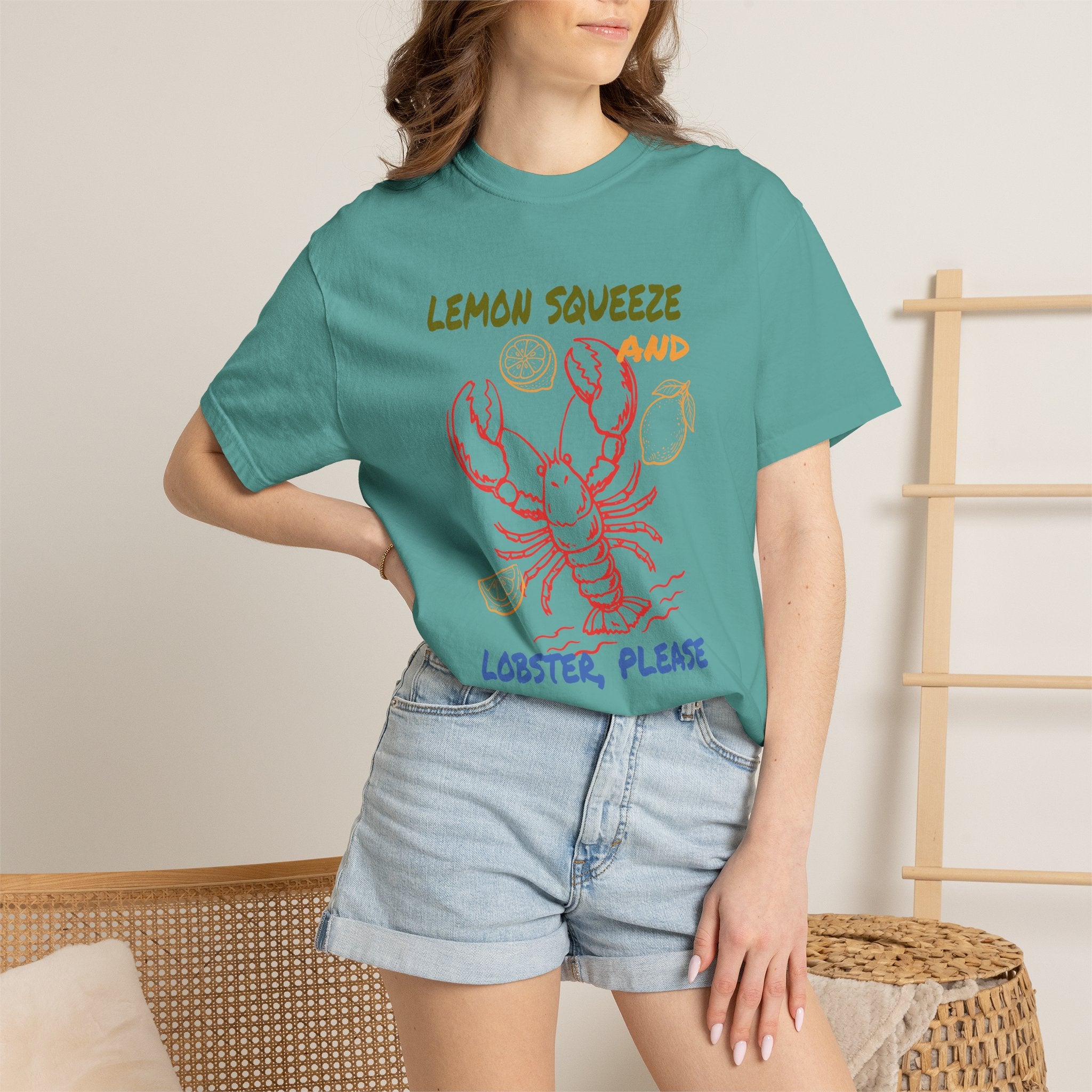 Lobster Please Lemon Squeeze Tee