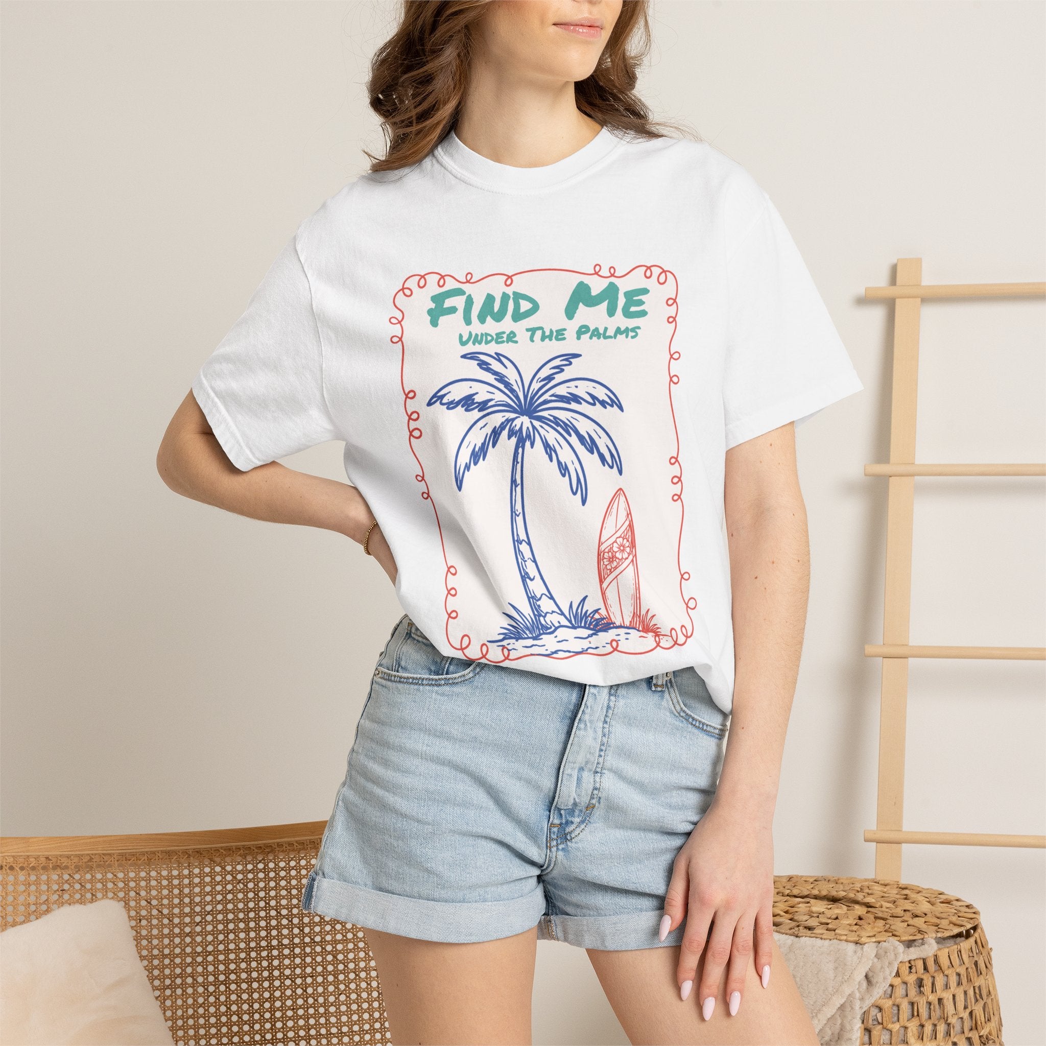 Find Me Under The Palms Tee