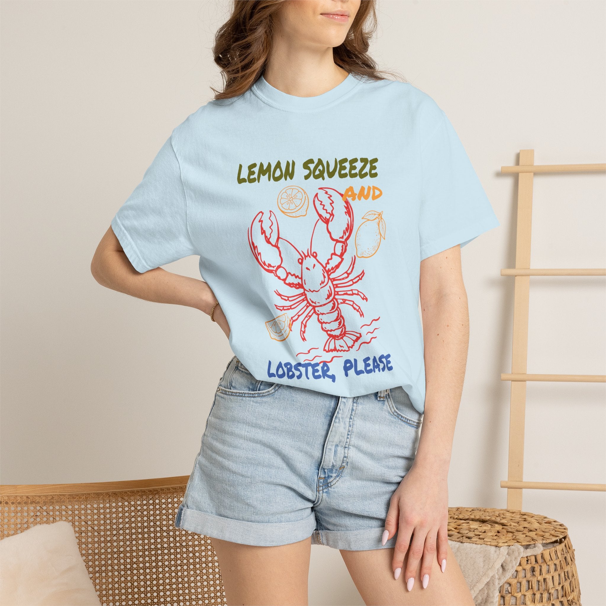 Lobster Please Lemon Squeeze Tee